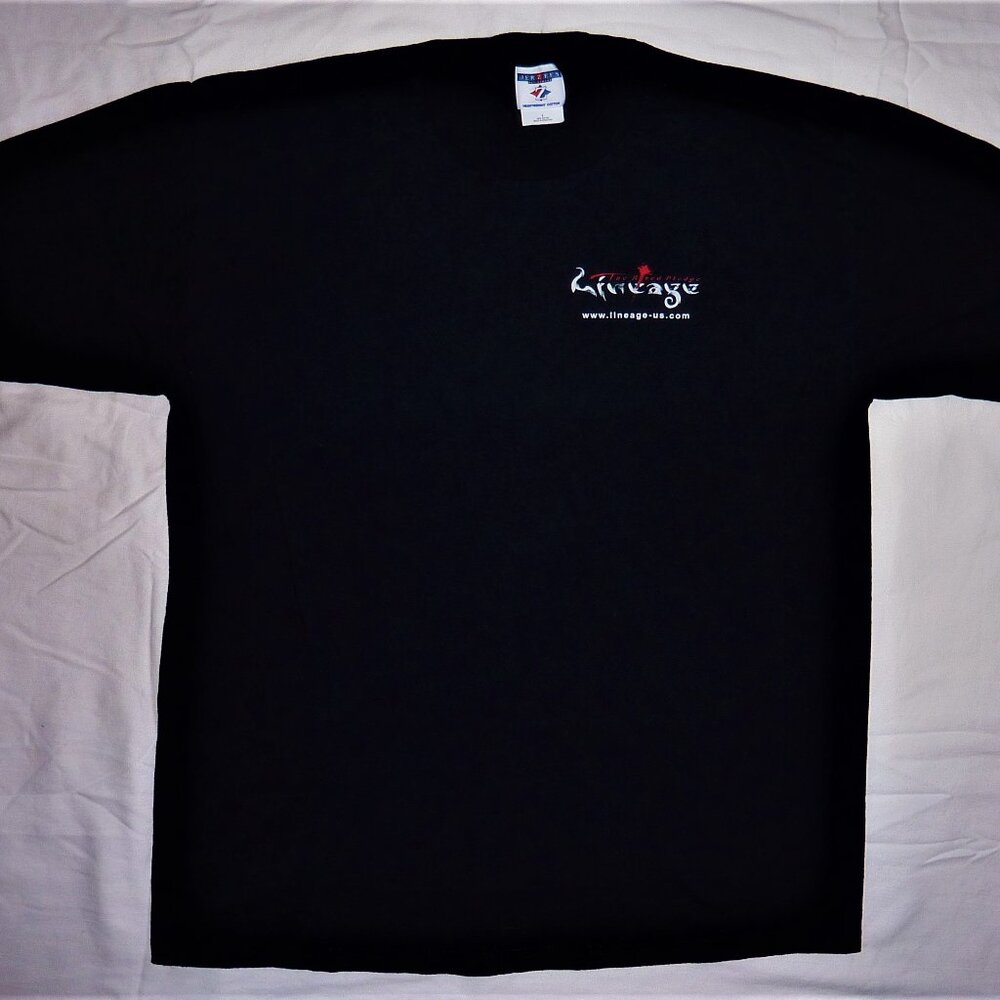 Lineage Blood Pledge tee shirt promo British Is Back video game
